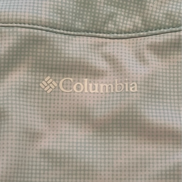 Columbia Sportswear Mint Green & White Dress. Size M - Picture 9 of 11